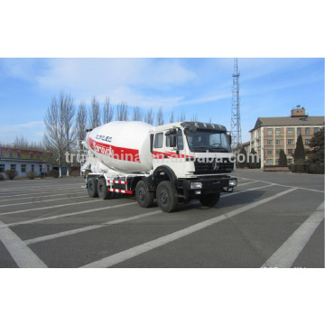 Camion de mélangeur de béton de 8bbm du nord Beiben 6X4 de benz